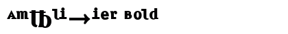 Amplifier Bold preview Amplifier Bold preview
