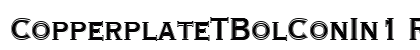 CopperplateTBolConIn1 Regular Font Preview