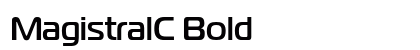 MagistralC Bold Font Preview