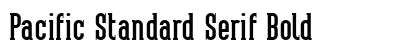 Pacific Standard Serif Bold Font Preview Pacific Standard Serif Bold Font Preview