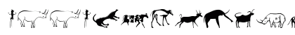 P22Petroglyphs African Font Preview P22Petroglyphs African Font Preview