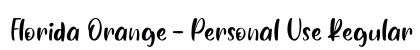 Florida Orange - Personal Use Regular preview