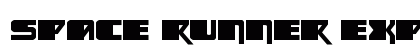 Space Runner Expanded Regular Font Space Runner Expanded Regular Font Preview