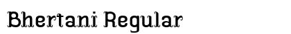 Bhertani Regular Font Preview