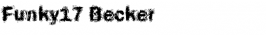 Funky17 Becker Regular Font