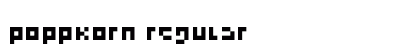 Poppkorn Regular Font Preview