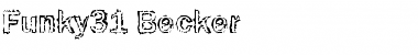 Download Funky31 Becker Font