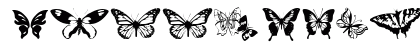 Butterflies Regular Font Preview Butterflies Regular Font Preview