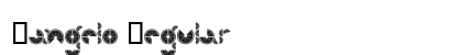 Tangelo Regular Font Preview