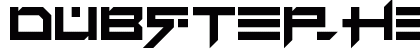 Dubstep heroes Regular Font Preview