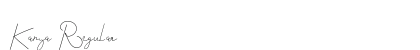 Kanya Regular Font Preview