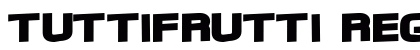 TuttiFrutti Regular Font Preview
