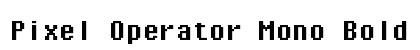 Pixel Operator Mono Bold Font Pixel Operator Mono Bold Font Preview
