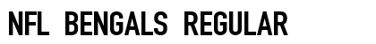 NFL Bengals Regular Font NFL Bengals Regular Font Preview