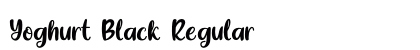 Yoghurt Black Regular preview