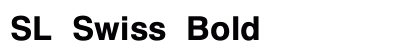 SL Swiss Bold font free download