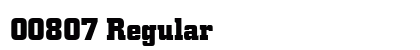 00807 Regular preview