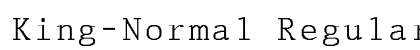 King-Normal Regular font free download