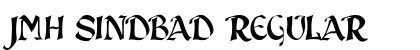 JMH Sindbad Regular Font Preview