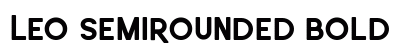 Leo SemiRounded Bold Font Leo SemiRounded Bold Font Preview