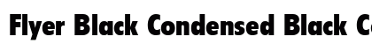 Flyer Black Condensed Black Condensed preview