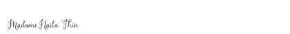 MadameNaila Thin Font Preview