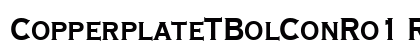 CopperplateTBolConRo1 Regular font free download