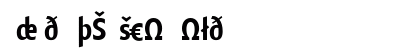 QuadraatSansCon Bold Font QuadraatSansCon Bold Font Preview