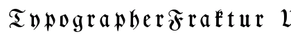 TypographerFraktur UNZ1 Medium preview TypographerFraktur UNZ1 Medium preview