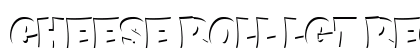 CHEESE ROLL LGT Regular Font Preview