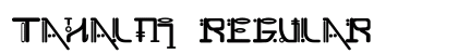 Tahalm Regular Font Preview Tahalm Regular Font Preview
