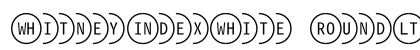 WhitneyIndexWhite RoundLt2 preview