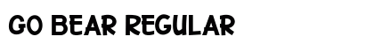 Go Bear Regular Font Preview