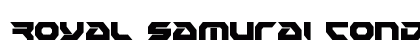 Royal Samurai Condensed Condensed Font Preview