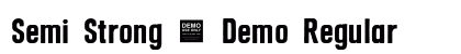 Semi Strong - Demo Regular preview Semi Strong - Demo Regular preview
