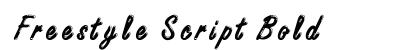 Freestyle Script Bold Font Preview
