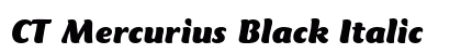 CT Mercurius Black Italic preview