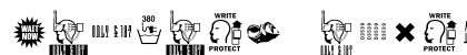 Lithium Regular Font Preview