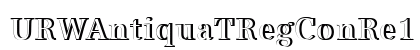 URWAntiquaTRegConRe1 Regular Font URWAntiquaTRegConRe1 Regular Font Preview