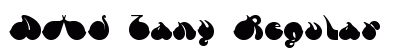 DXS Zany Regular Font Preview