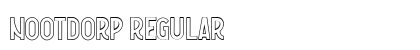 Nootdorp Regular Font Preview