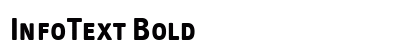 InfoText Bold font free download