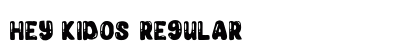 Hey Kidos Regular Font Preview