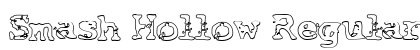 Smash Hollow Regular Font Smash Hollow Regular Font Preview