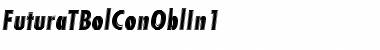 FuturaTBolConOblIn1 Regular Font