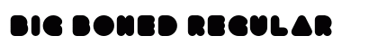 Big Boned Regular Font Preview
