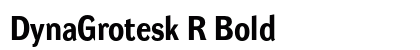 DynaGrotesk R Bold preview DynaGrotesk R Bold preview