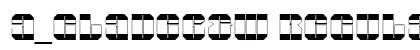 a_GladeB&W Regular Font Preview