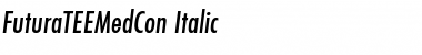 FuturaTEEMedCon Italic Font