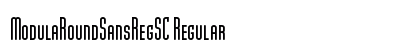 ModulaRoundSansRegSC Regular